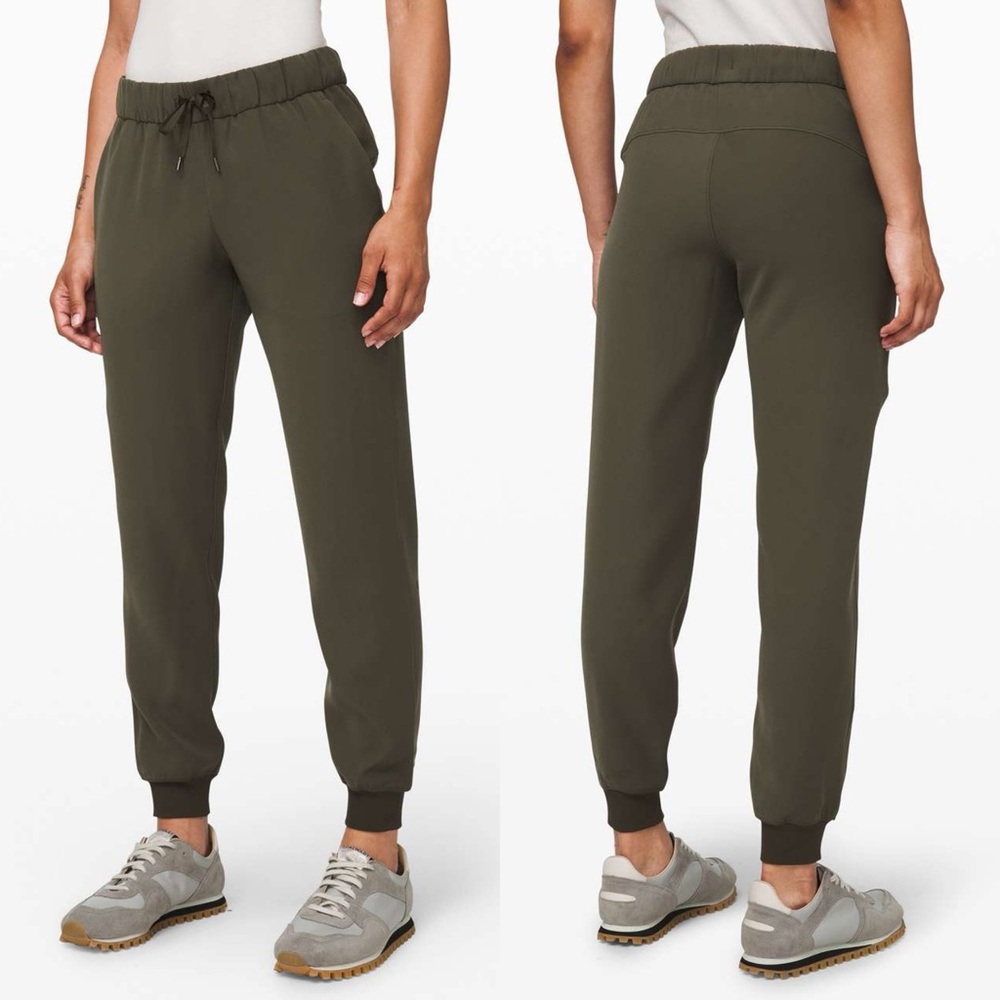 LULULEMON On the Fly Jogger in Dark Olive Size 6